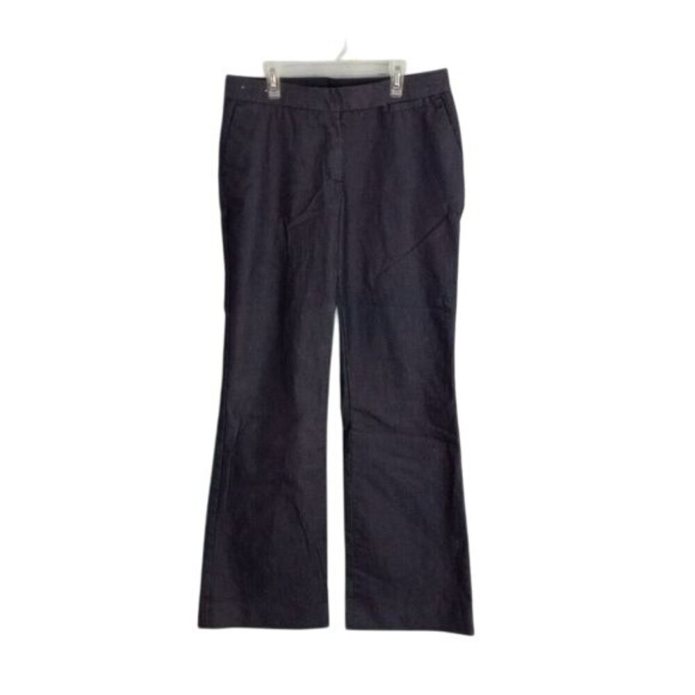 Isaac Mizrahi For Target Size 8 Pants Trousers Womens Black Dress Wide Leg